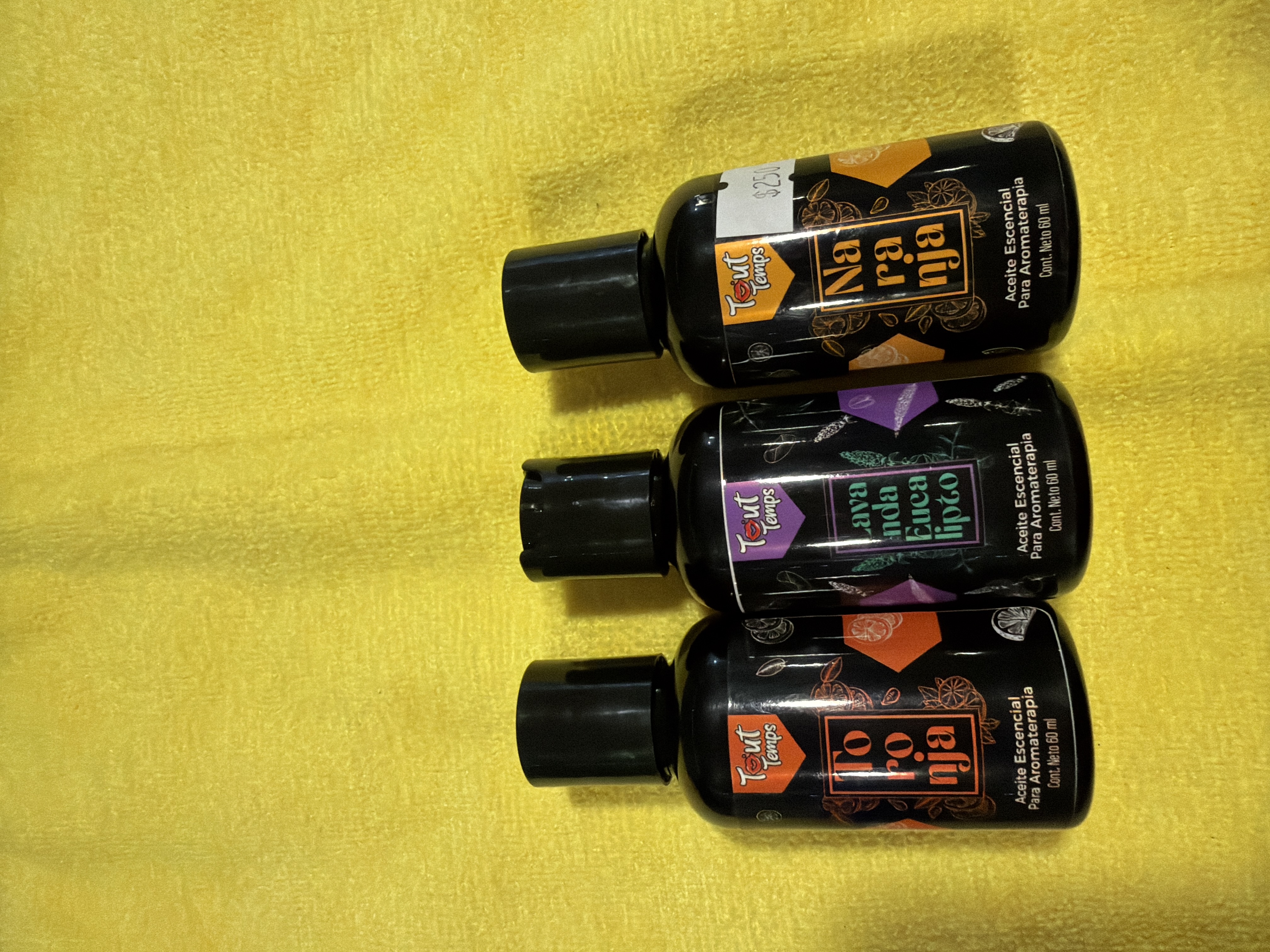 Variedad de aceites 
